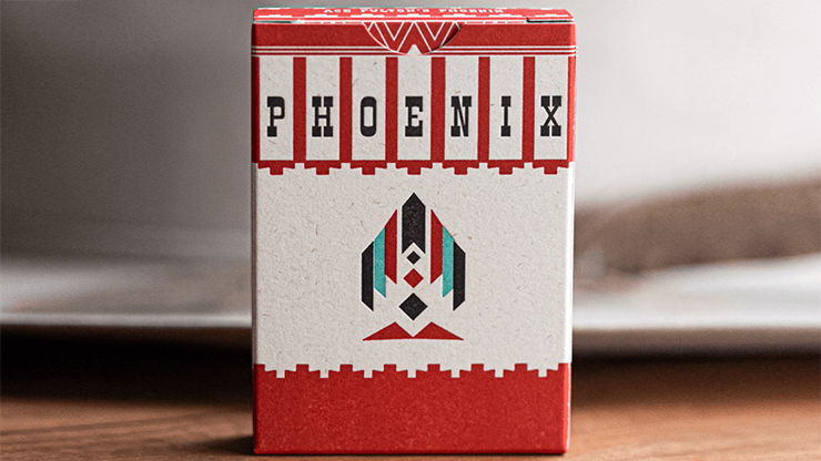 PlayingCardDecks.com-Ace Fulton's Phoenix Casino Red Playing Cards USPCC