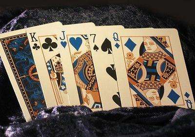 PlayingCardDecks.com-Dragon Back 2 Deck Set Red & Blue Bicycle Playing Cards