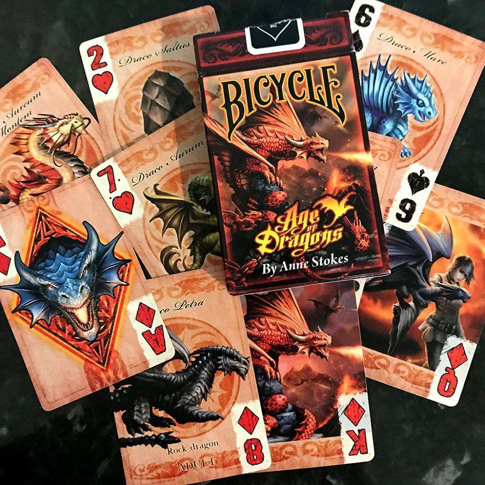 PlayingCardDecks.com-Age of Dragons Bicycle Playing Cards