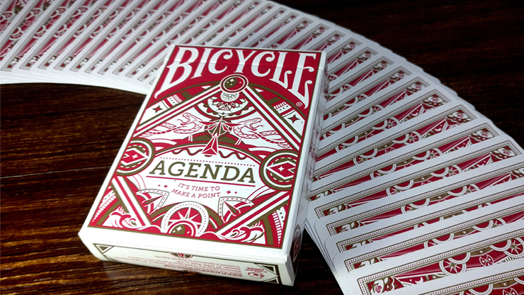 PlayingCardDecks.com-Agenda Red Bicycle Playing Cards