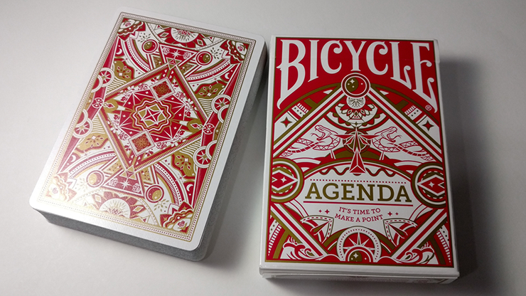 PlayingCardDecks.com-Agenda Red Bicycle Playing Cards