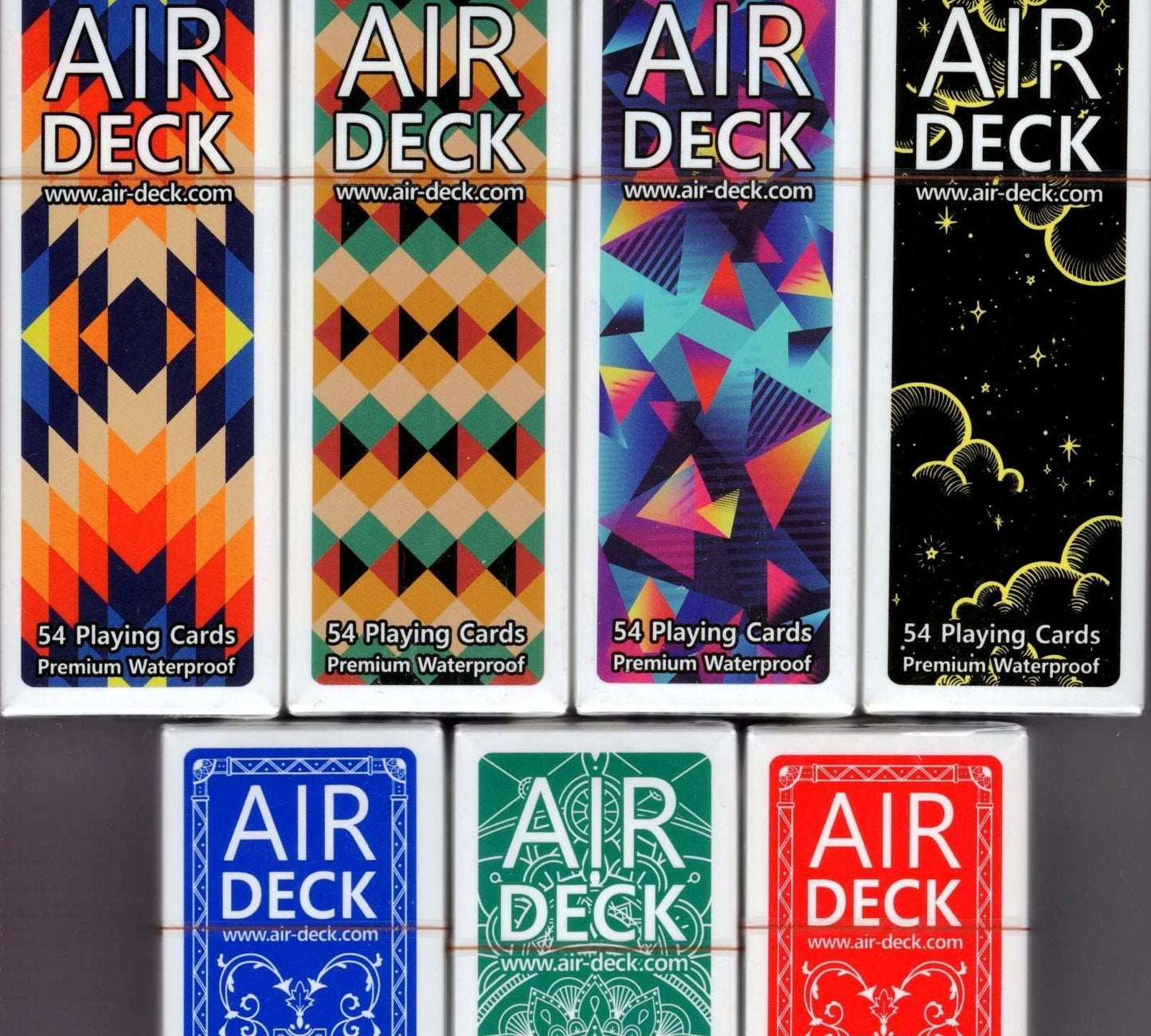 PlayingCardDecks.com-Air Deck v3 Waterproof Travel Playing Cards
