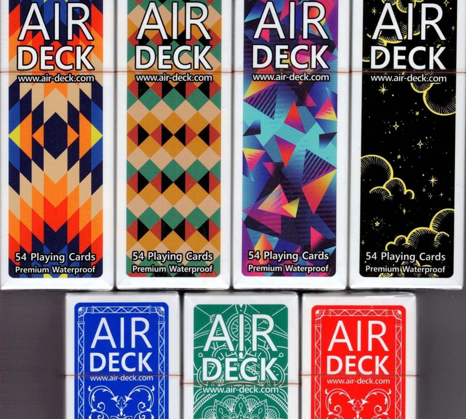 PlayingCardDecks.com-Air Deck v3 Waterproof Travel Playing Cards