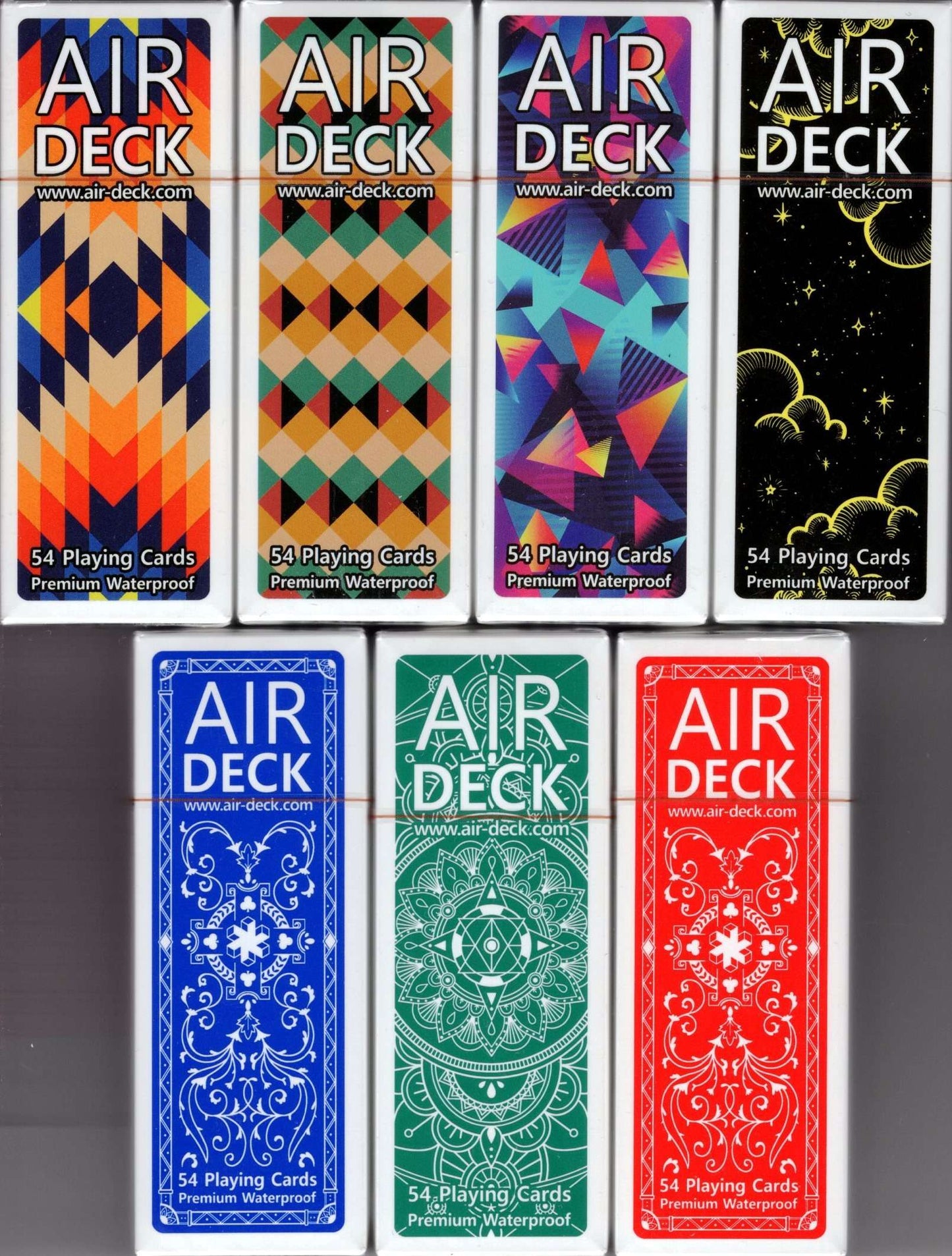 PlayingCardDecks.com-Air Deck v3 Waterproof Travel Playing Cards