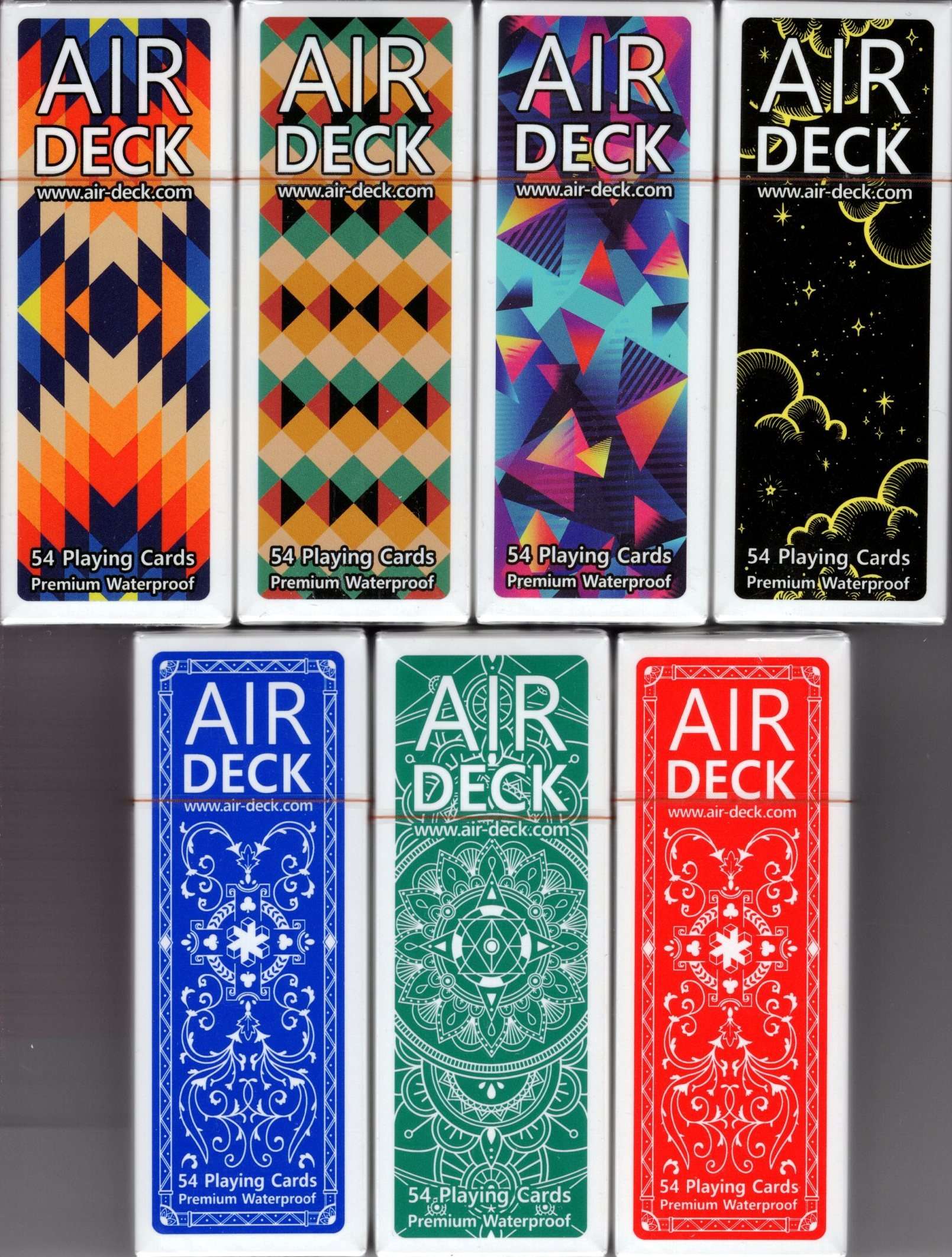 PlayingCardDecks.com-Air Deck v3 Waterproof Travel Playing Cards