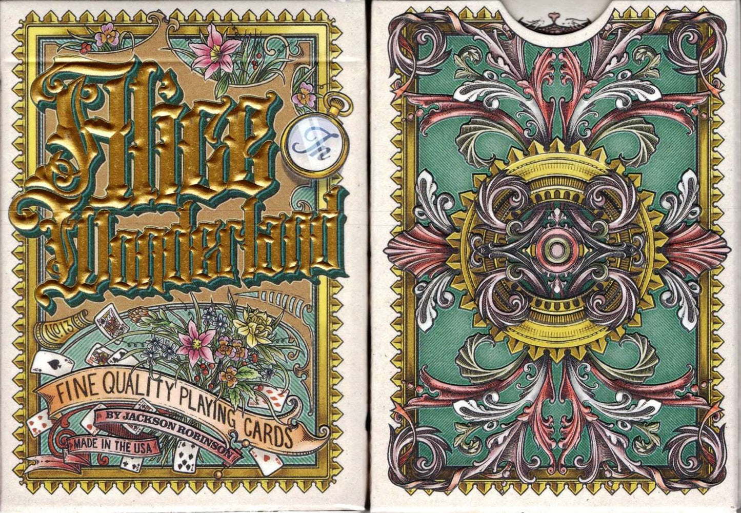 PlayingCardDecks.com-Alice in Wonderland Playing Cards USPCC