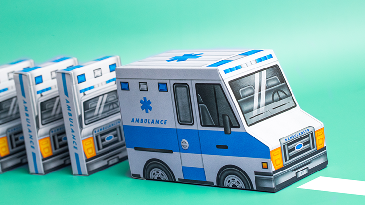 PlayingCardDecks.com-Ambulance 6 Deck Collector Box