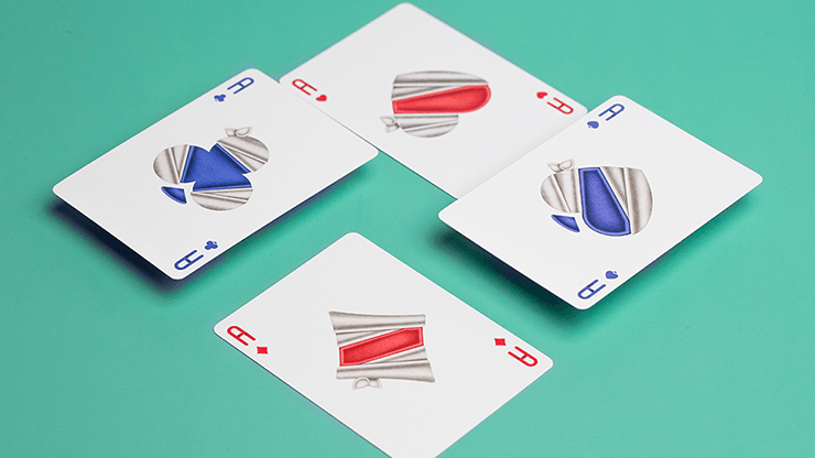 PlayingCardDecks.com-Ambulance Gilded Playing Cards USPCC