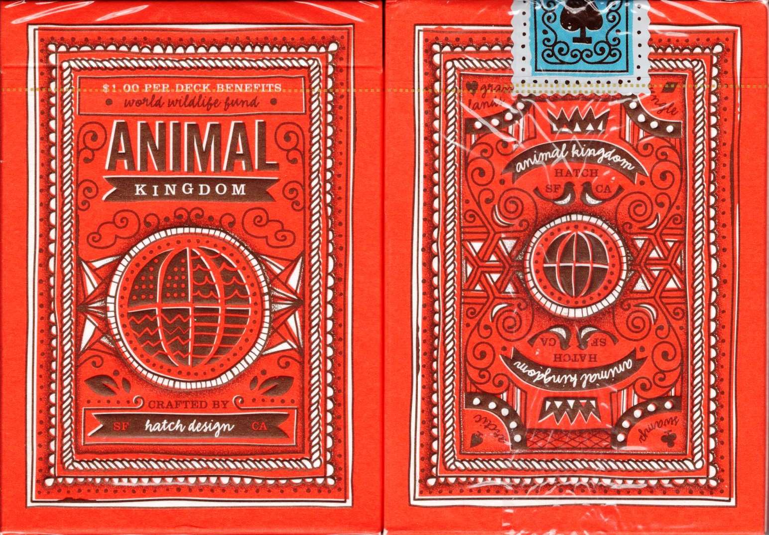 PlayingCardDecks.com-Animal Kingdom Playing Cards USPCC