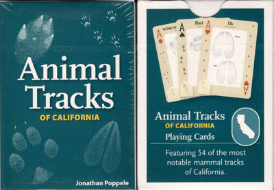 PlayingCardDecks.com-Animal Tracks of California Playing Cards