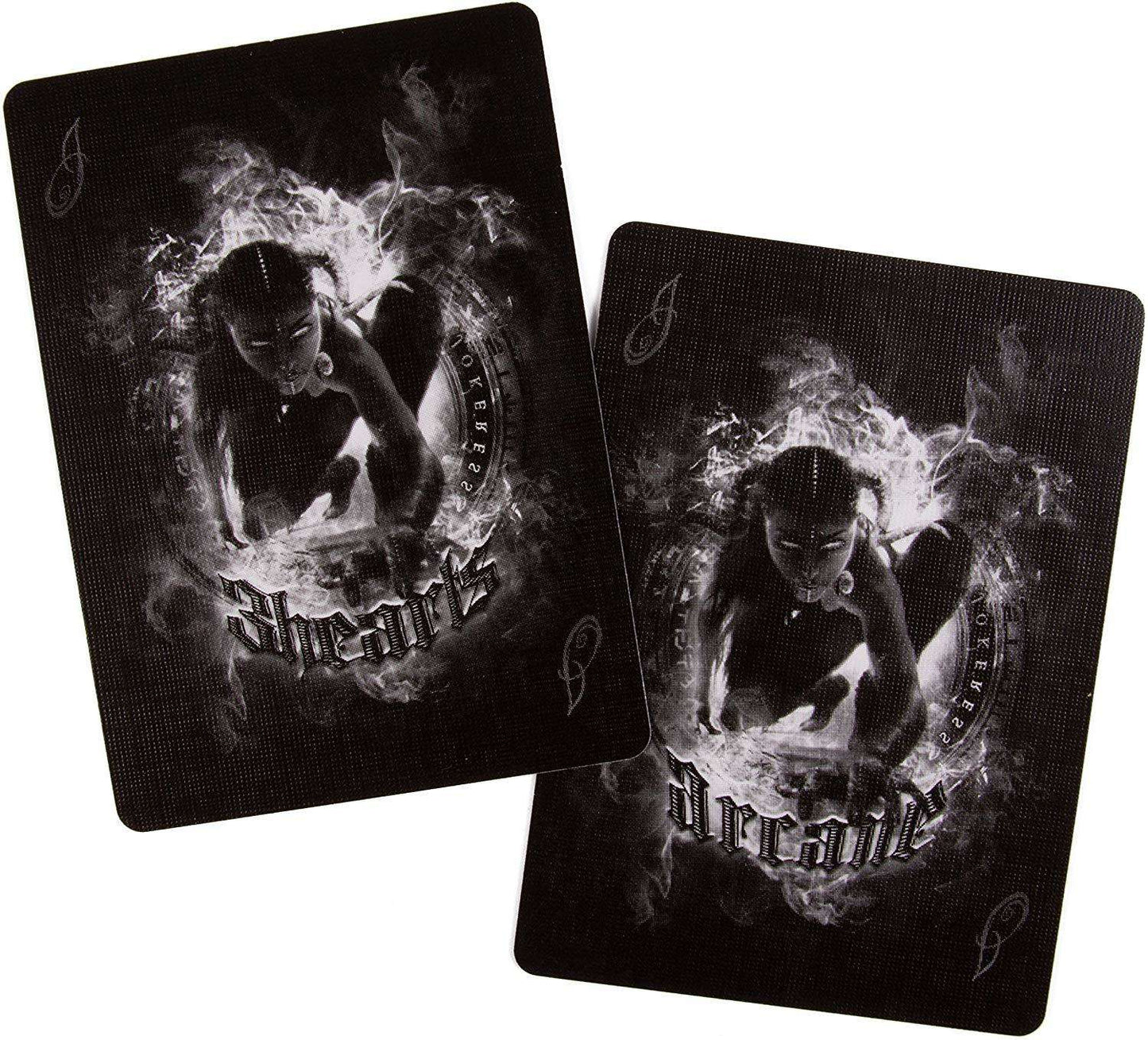 PlayingCardDecks.com-Arcane Black Playing Cards USPCC