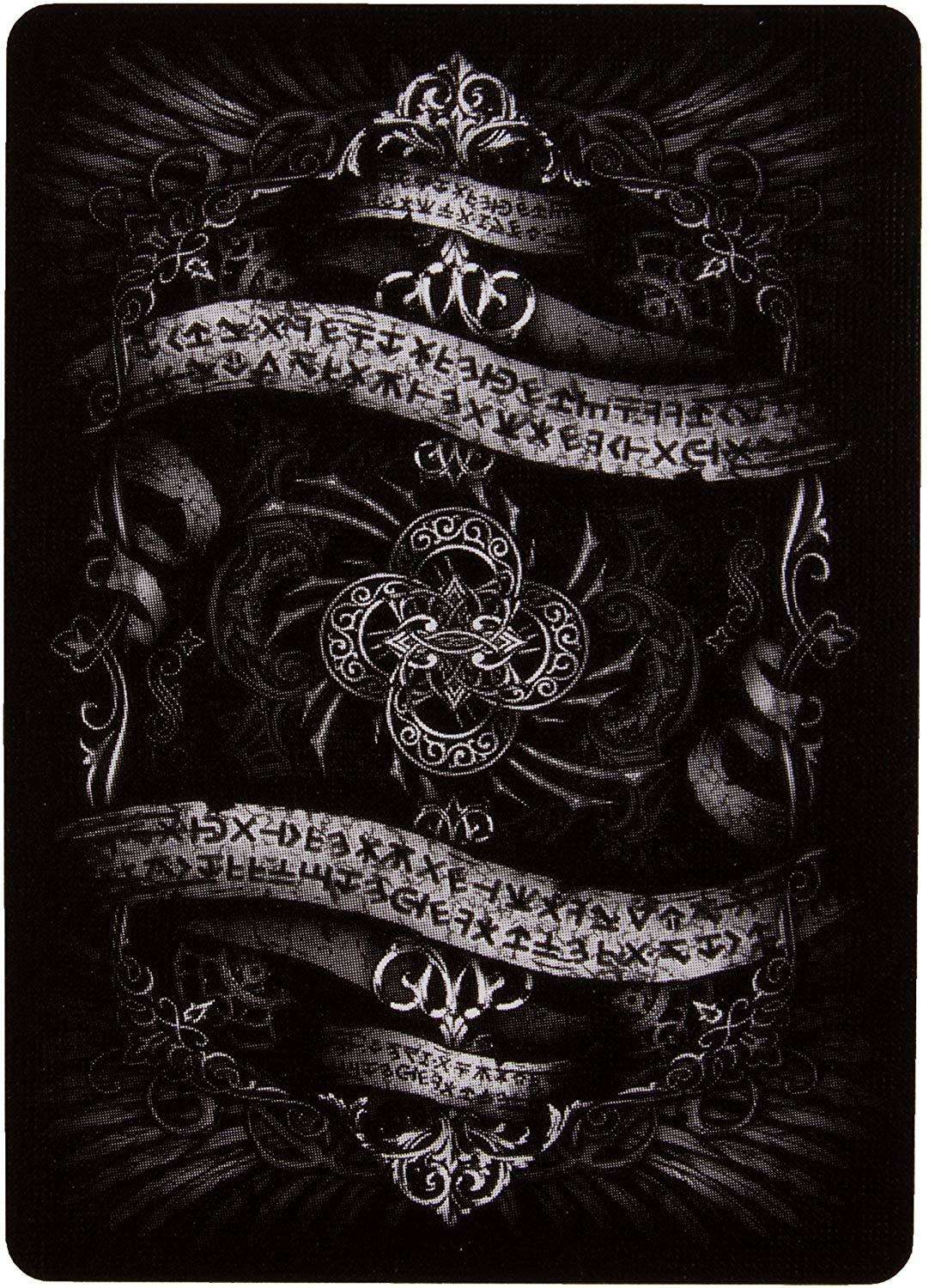 PlayingCardDecks.com-Arcane Black Playing Cards USPCC