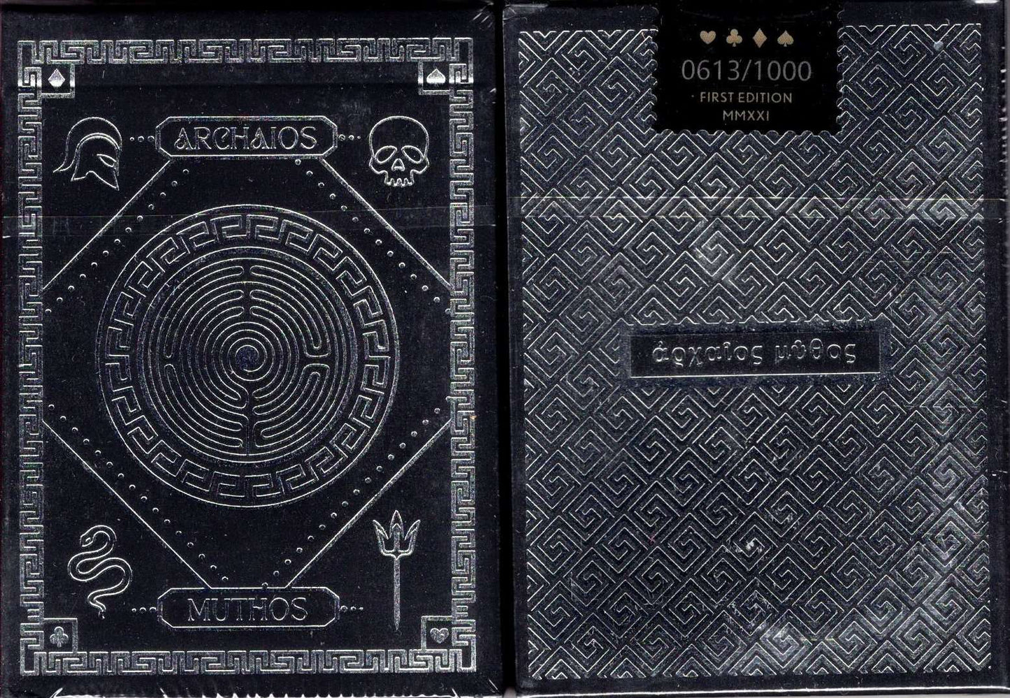 PlayingCardDecks.com-Archaios Muthos Gilded Playing Cards