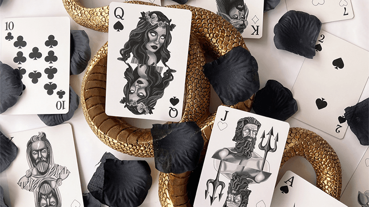 PlayingCardDecks.com-Archaios Muthos Gilded Playing Cards