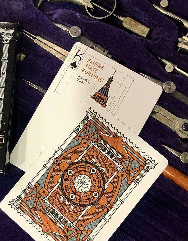 PlayingCardDecks.com-Architectural Wonders Of The World Bicycle Playing Cards