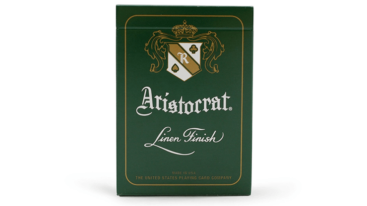 PlayingCardDecks.com-Aristocrat Green Playing Cards USPCC