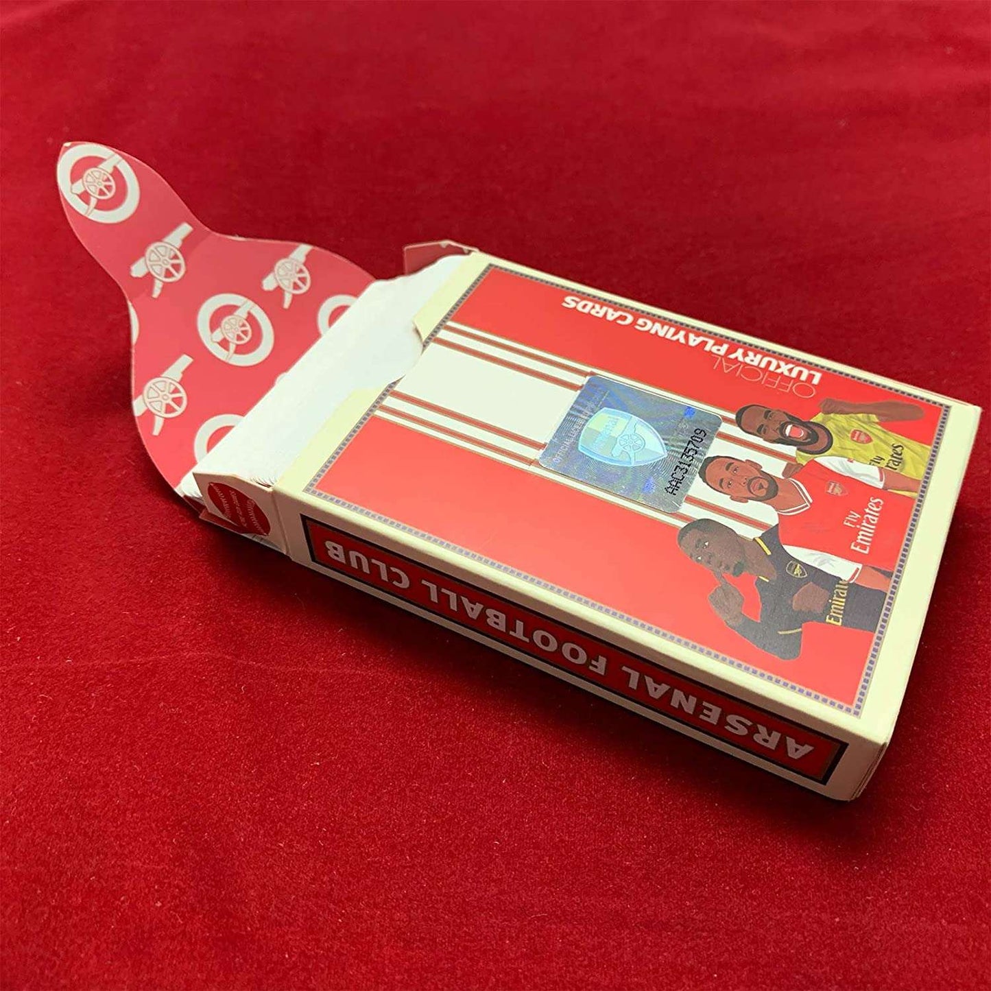 PlayingCardDecks.com-Arsenal Soccer Playing Cards