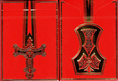 PlayingCardDecks.com-Arthurian Holy Grail Playing Cards EPCC