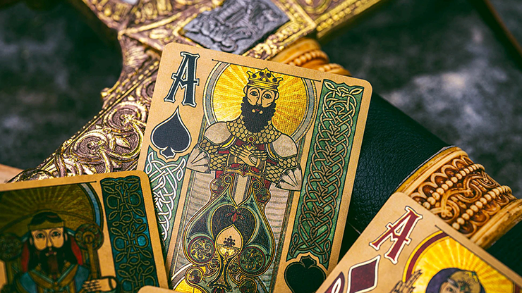 PlayingCardDecks.com-Arthurian Holy Grail Playing Cards EPCC