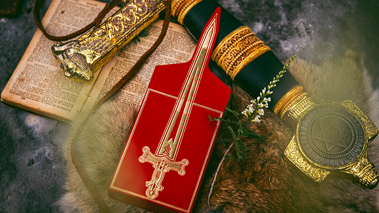 PlayingCardDecks.com-Arthurian Holy Grail Playing Cards EPCC