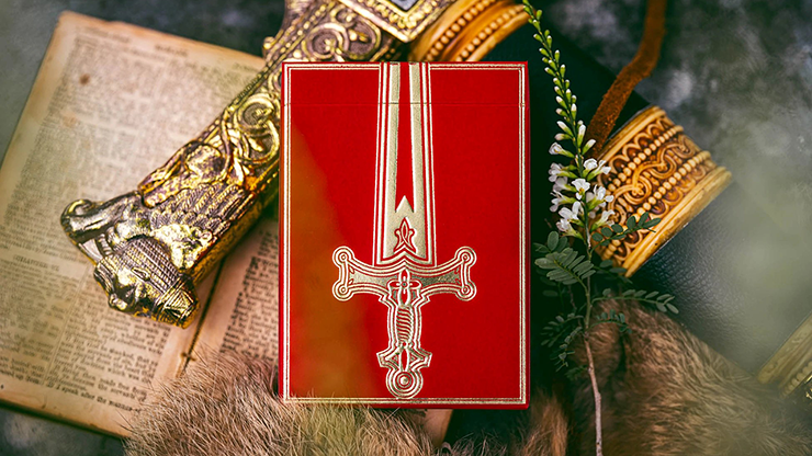 PlayingCardDecks.com-Arthurian Holy Grail Playing Cards EPCC
