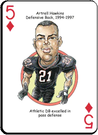 Cincinnati Football Heroes Playing Cards