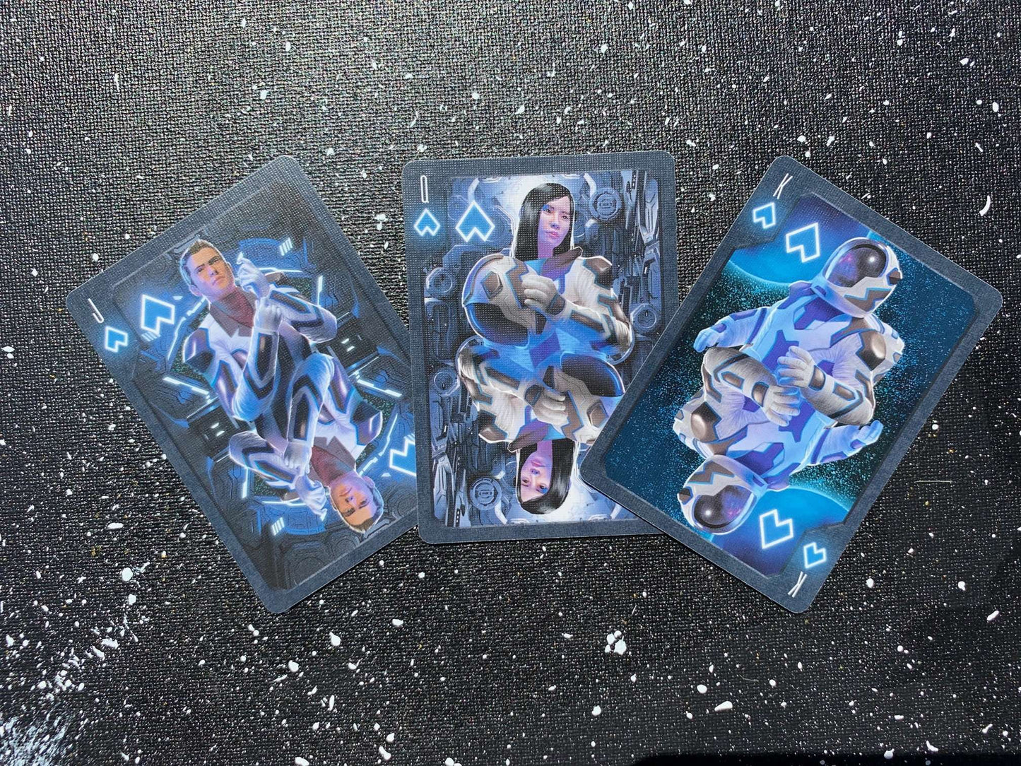PlayingCardDecks.com-Astronaut Bicycle Playing Cards