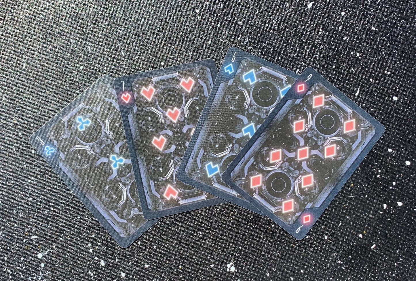 PlayingCardDecks.com-Astronaut Bicycle Playing Cards