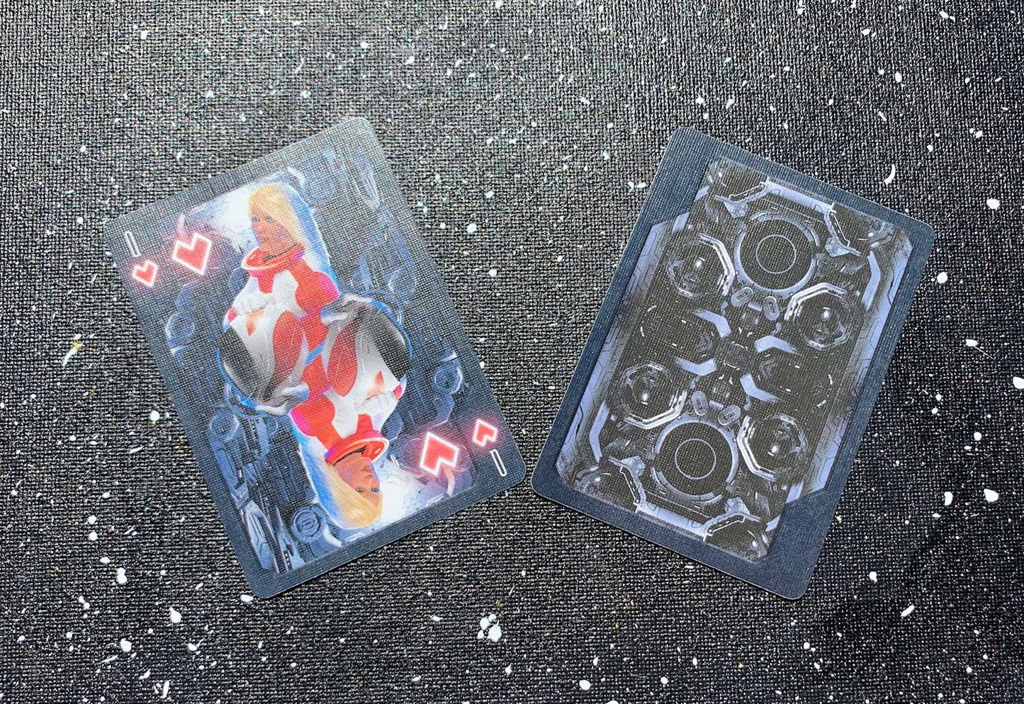 PlayingCardDecks.com-Astronaut Bicycle Playing Cards
