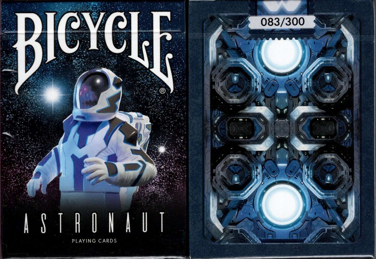 PlayingCardDecks.com-Astronaut Star Gilded Bicycle Playing Cards