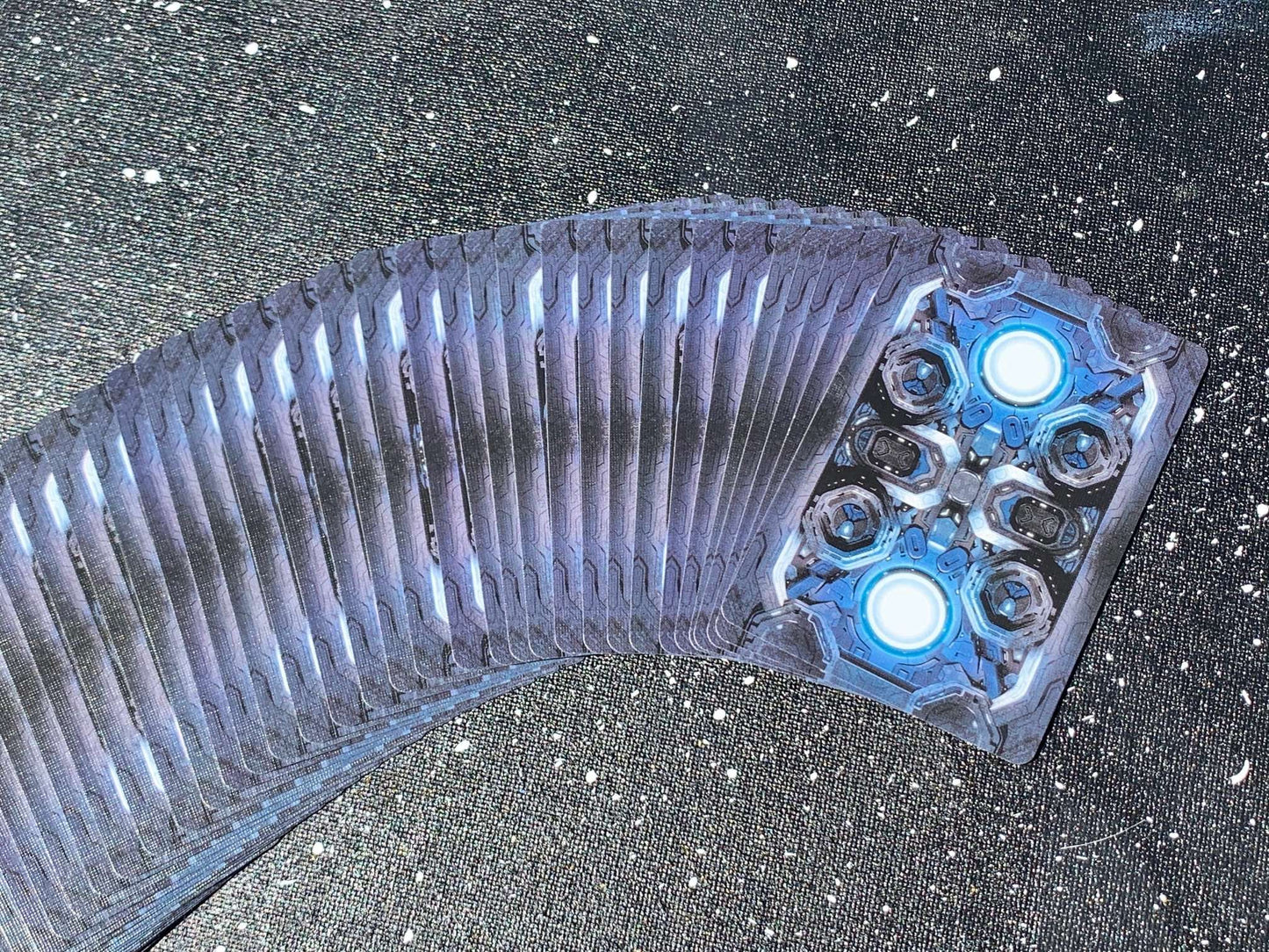 PlayingCardDecks.com-Astronaut Star Gilded Bicycle Playing Cards