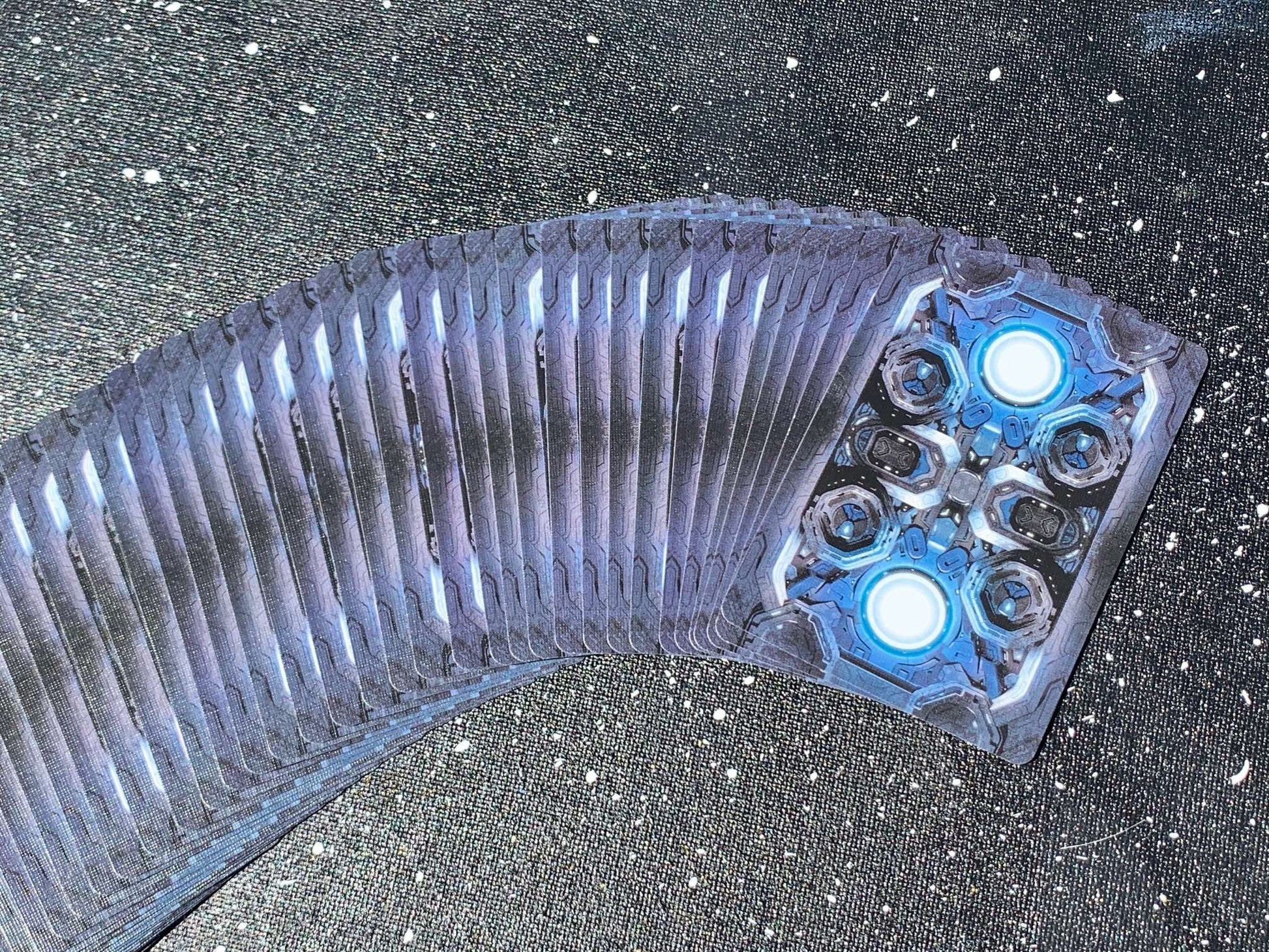 PlayingCardDecks.com-Astronaut Star Gilded Bicycle Playing Cards