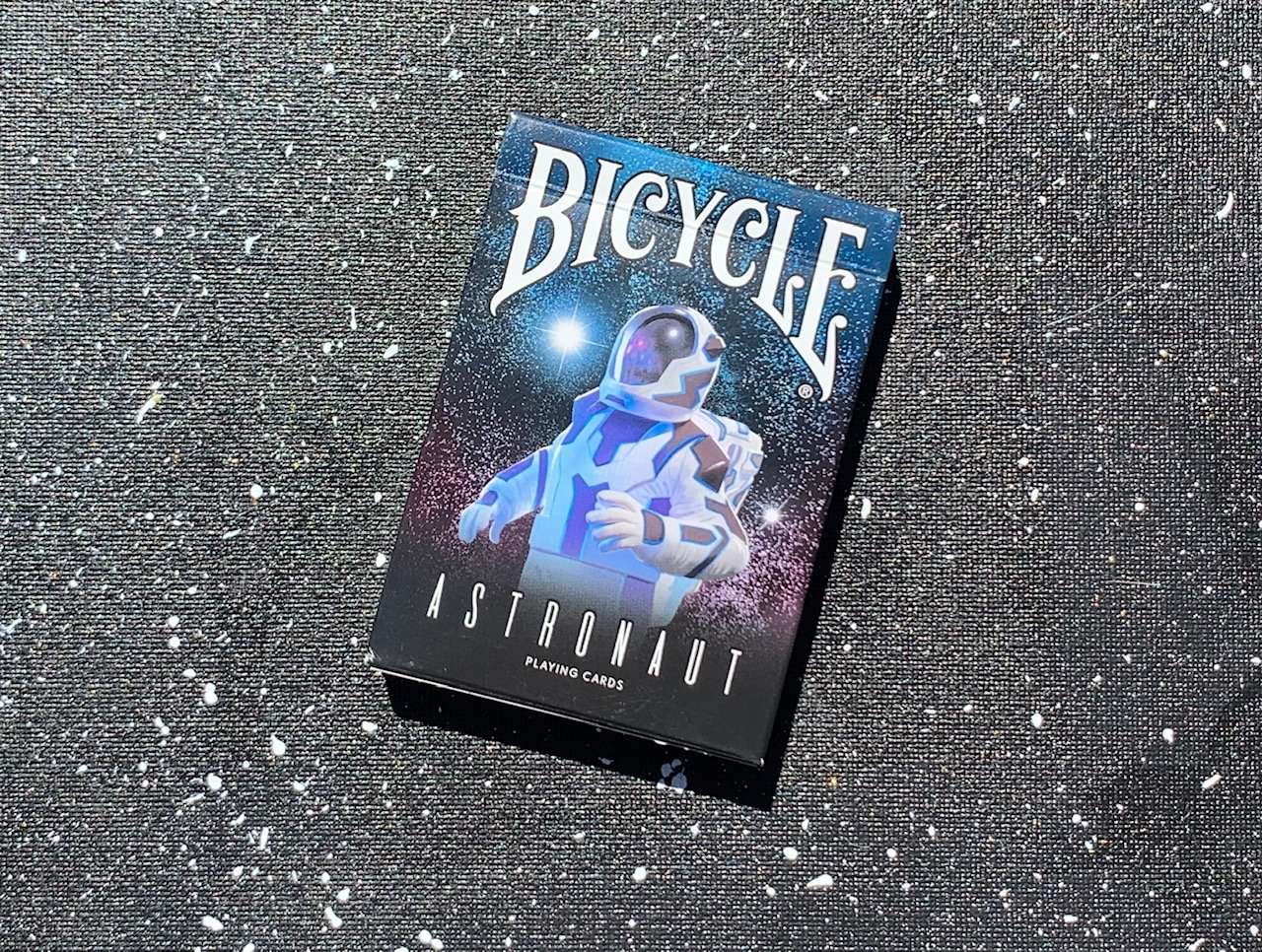 PlayingCardDecks.com-Astronaut Star Gilded Bicycle Playing Cards