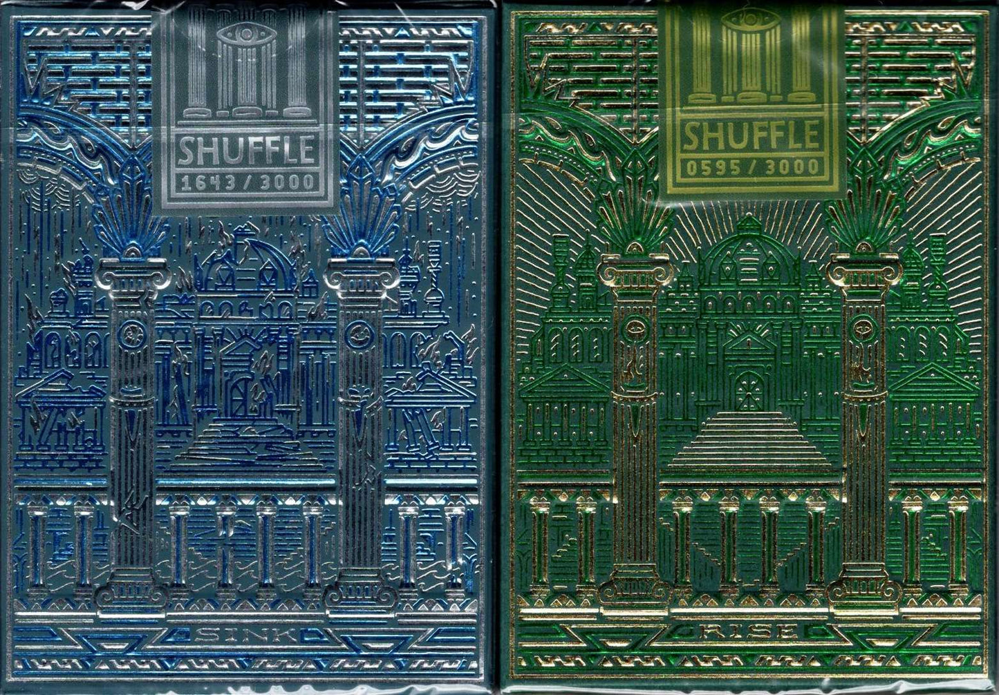 PlayingCardDecks.com-Atlantis Playing Cards 2 Deck Set USPCC