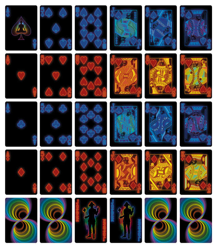 PlayingCardDecks.com-Aura Bicycle Playing Cards