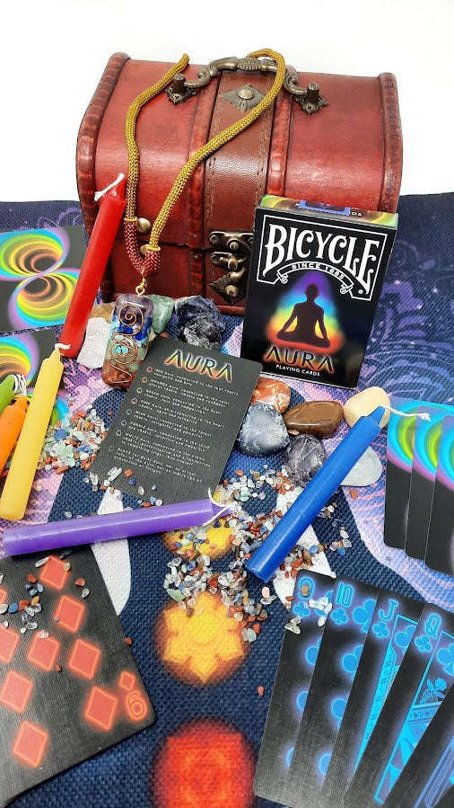 PlayingCardDecks.com-Aura Bicycle Playing Cards