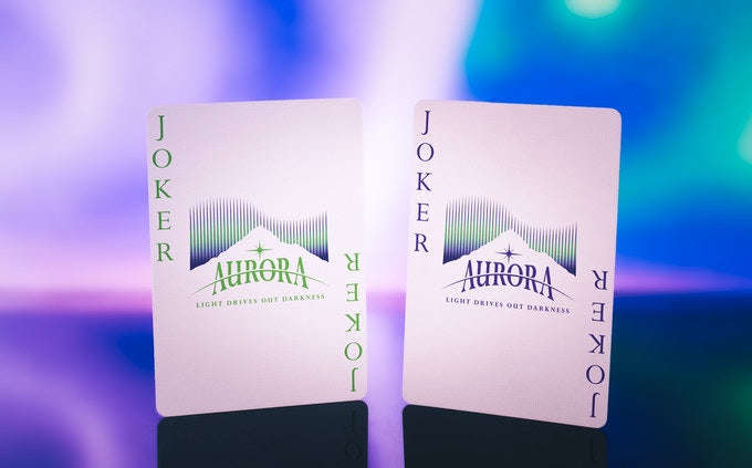 PlayingCardDecks.com-Aurora Northern Lights Playing Cards USPCC