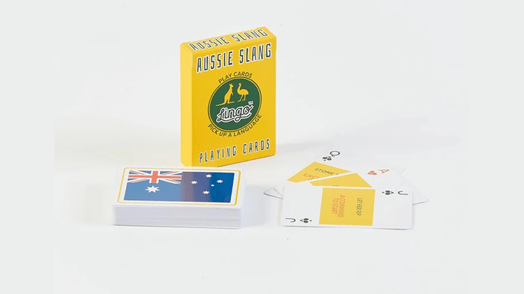 PlayingCardDecks.com-Aussie Slang Lingo Playing Cards
