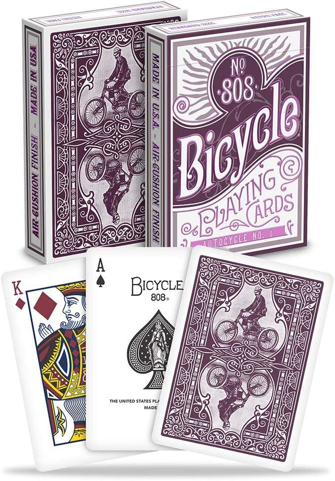 PlayingCardDecks.com-Autocycle No. 1 Bicycle Playing Cards 2 Deck Set
