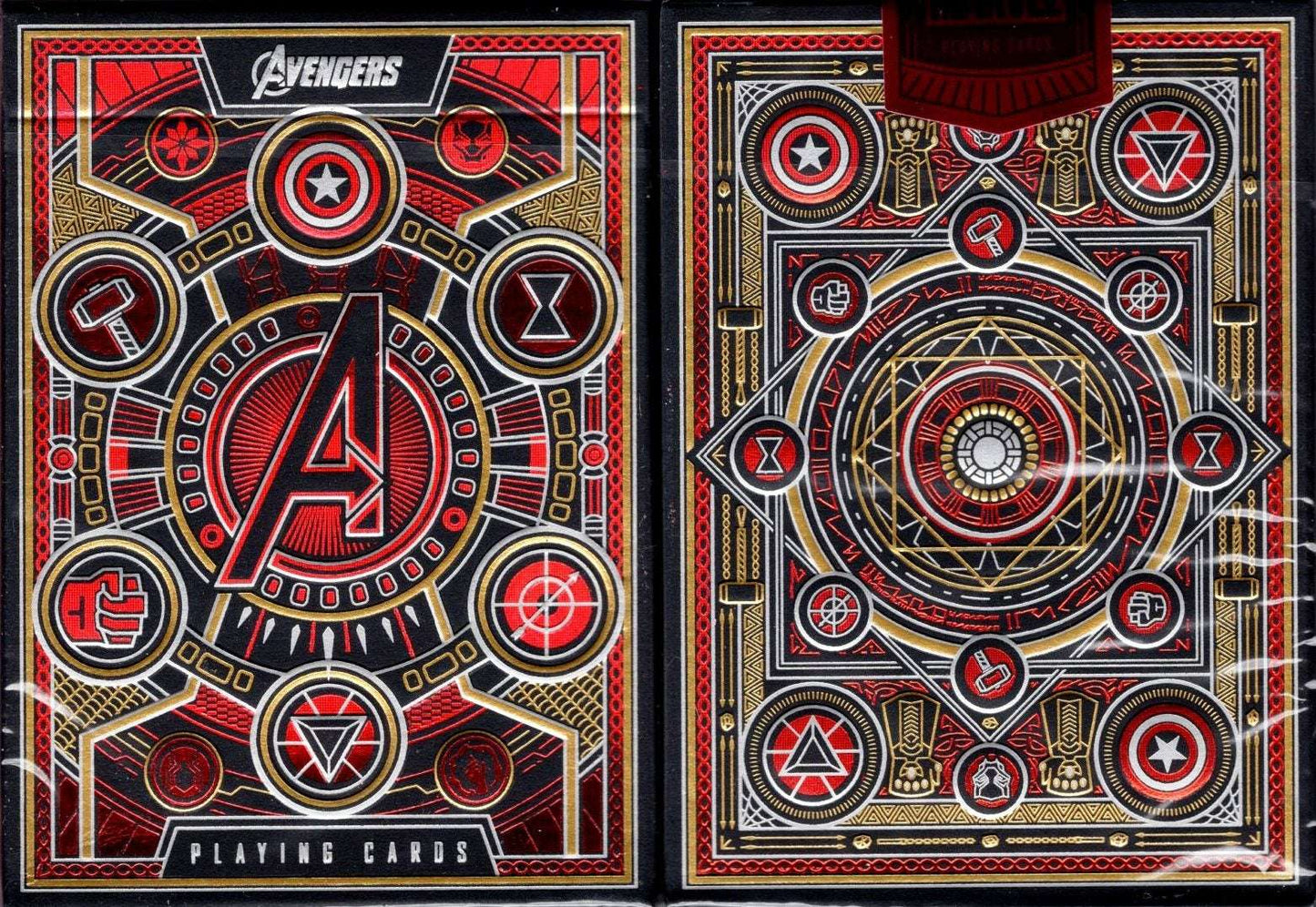 PlayingCardDecks.com-Avengers Red Playing Cards USPCC
