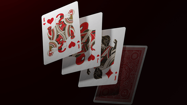 PlayingCardDecks.com-Avengers Red Playing Cards USPCC