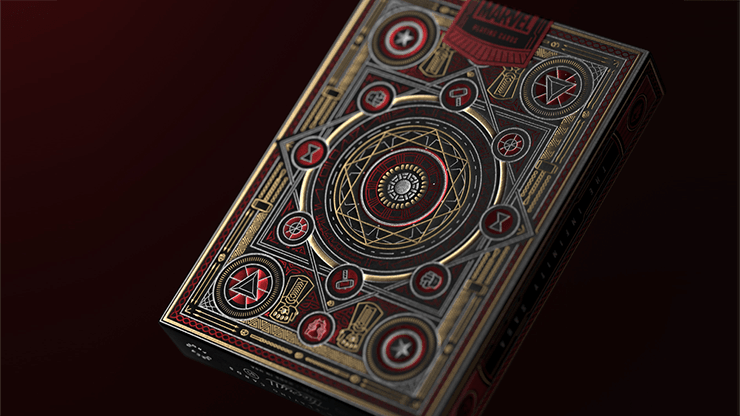 PlayingCardDecks.com-Avengers Red Playing Cards USPCC