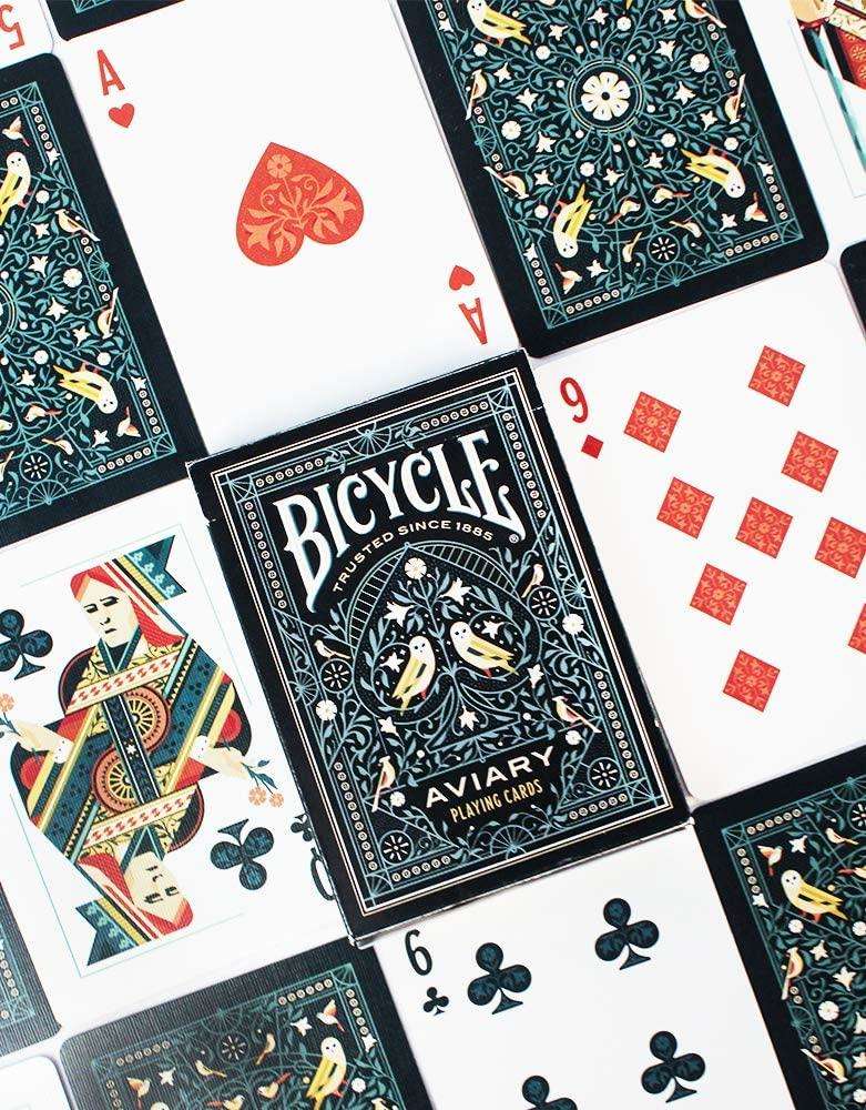 PlayingCardDecks.com-Aviary Bicycle Playing Cards