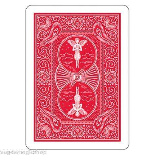 PlayingCardDecks.com-Mandolin 809 Red & Blue Back 2 Deck Set Bicycle Playing Cards