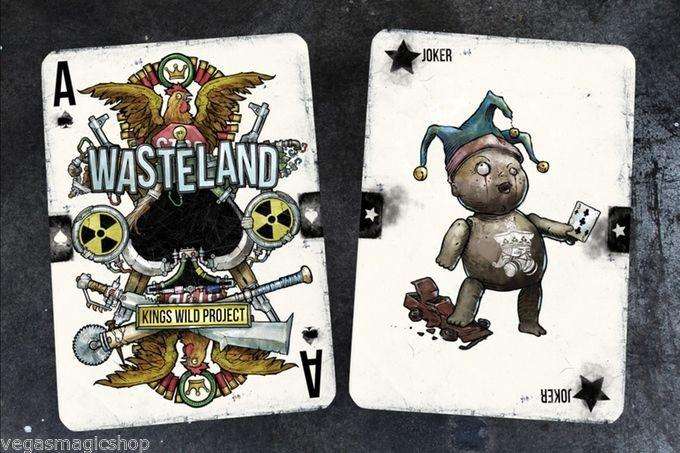 PlayingCardDecks.com-Wasteland Radioactive Playing Cards Deck LPCC