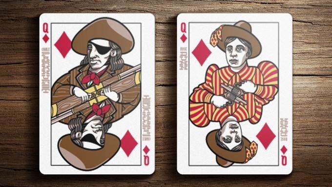 PlayingCardDecks.com-Wild West Bicycle Playing Cards