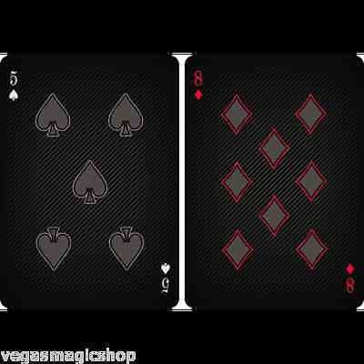 PlayingCardDecks.com-Double Black XX Playing Cards USPCC