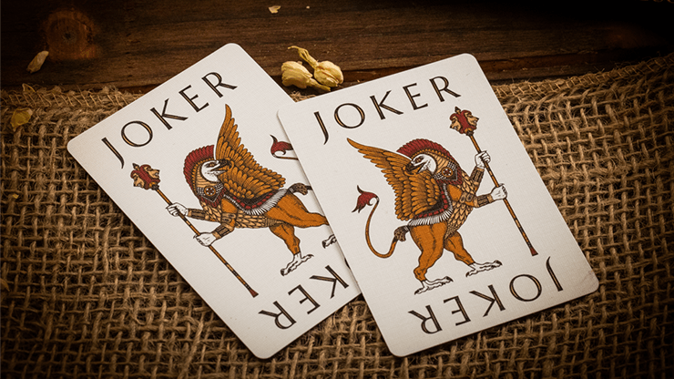 PlayingCardDecks.com-Babylon Ruby Red Playing Cards TPCC