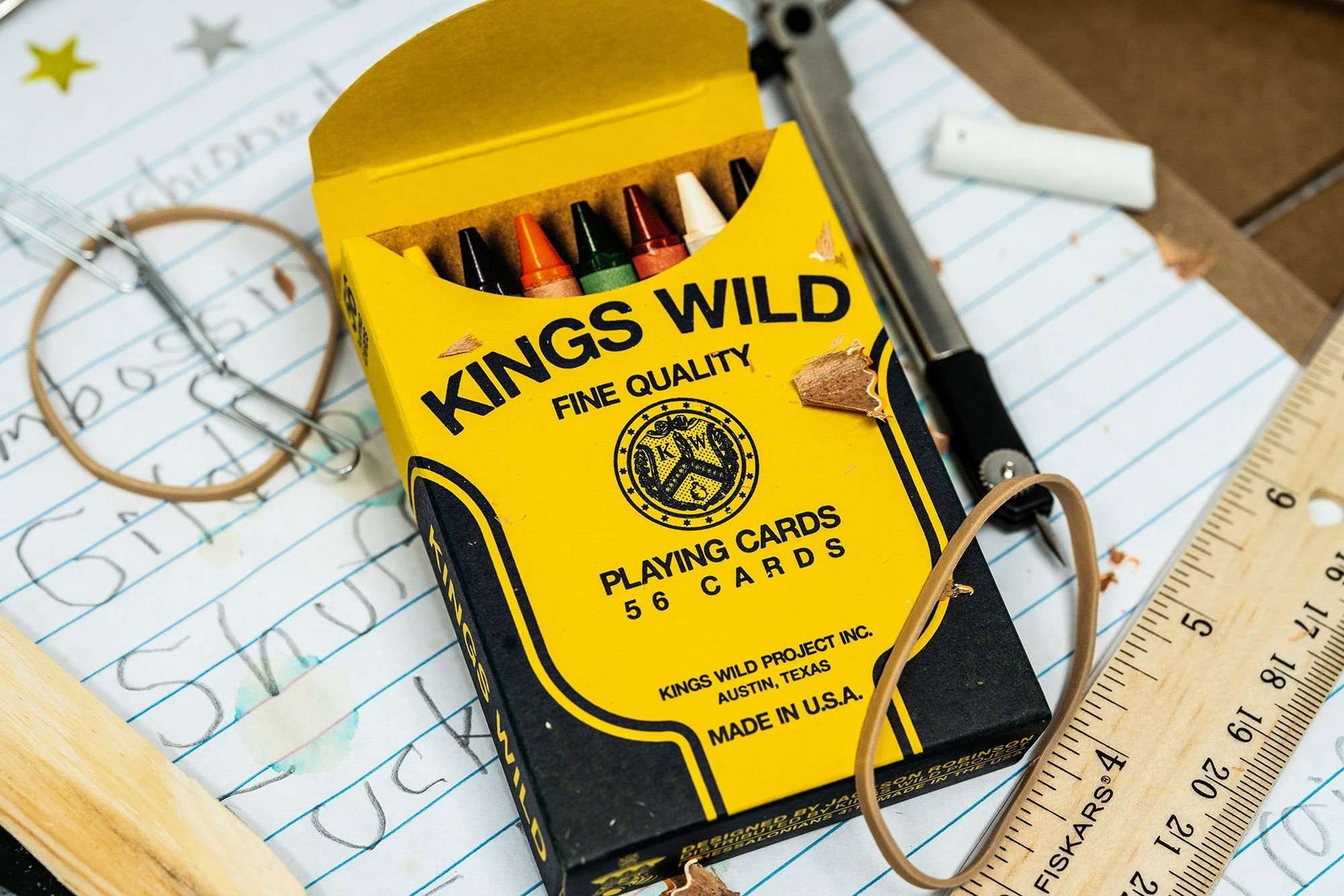 PlayingCardDecks.com-Back To School Playing Cards USPCC