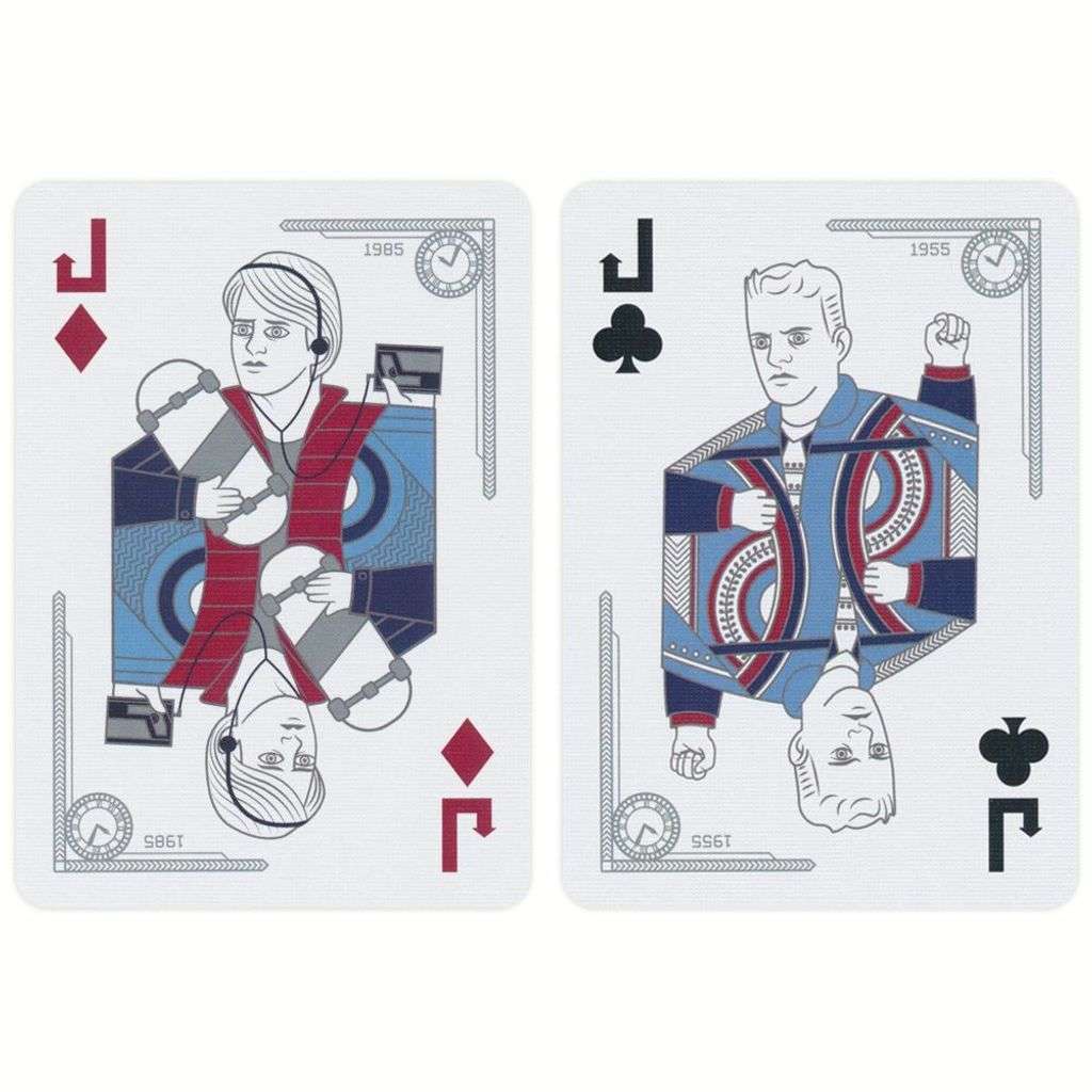 PlayingCardDecks.com-Back to the Future Bicycle Playing Cards